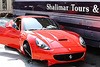EUA: Ferrari de mais de R$ 1 milhão tem rodas destruídas em batida (Reprodução)