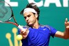 Com 50 minutos de jogo, Federer despacha alemão em Monte Carlo (AFP)
