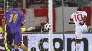 Na mira do Timão, Seedorf ajuda Milan a se manter líder isolado; Pato marca (Ag. AP)