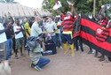 Missão de paz na África visita o Fla
de Guiné-Bissau (Divulgação/TV Globo)