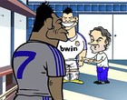 José Mourinho 'clona' Cristiano Ronaldo. Veja! (Reprodução / Marca.com)