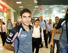 Herrera viaja ao Sul pronto para ajudar a equipe (Gustavo Rotstein / GLOBOESPORTE.COM)