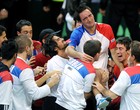 Em casa, Sérvia supera França e conquista a taça (AFP)