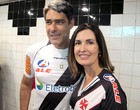 Fátima Bernardes e William Bonner veem 
triunfo na Colina (Gustavo Rotstein / Globoesporte.com)