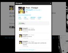 Posts estranhos na madruga: Twitter de Fred o põe no Vasco (Reprodução Twitter)