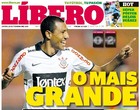 Ramírez vira destaque de jornal peruano (Divulgação / Libero)