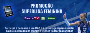 Promoção leva torcedor para ver Rio de Janeiro x Osasco, no Rio (ganhe ipad)