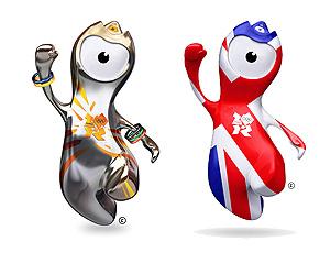 Mascotes olimpíadas londres 2012 (Foto: divulgação)