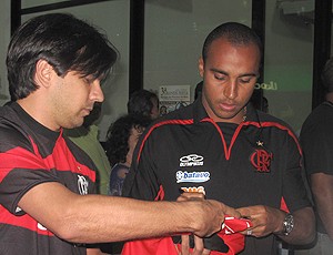 Chegada Flamengo Deivid