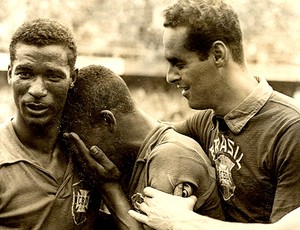 pelé didi gilmar brasil suécia 1958 (Foto: Divulgação / Globoesporte.com)
