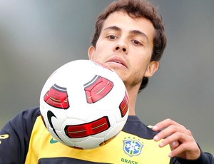Treino da Seleção brasileira - Nilmar