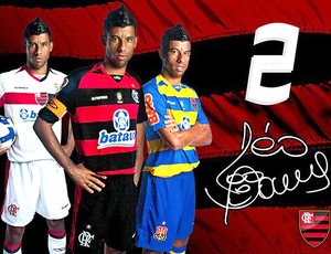 Crad Flamengo Léo Moura