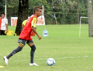 Rafinha no treino do Flamengo