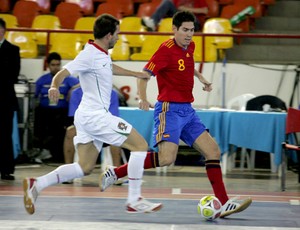 Espanha e Portugal pelo Grand Prix de futsal