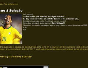Blog do Ronaldinho