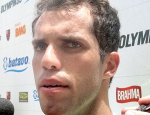 Marcelo Lomba no treino do Flamengo