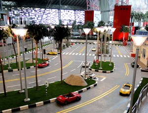 parque da Ferrari em Abu Dhabi