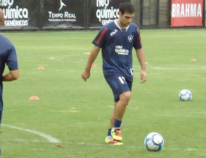 Herrera treino com bola Botafogo 