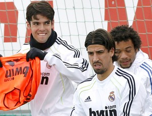 Kaká no treino do Real Madrid