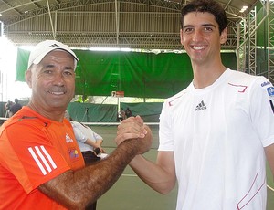 Thomaz Bellucci tênis Larri Passos São Paulo treino