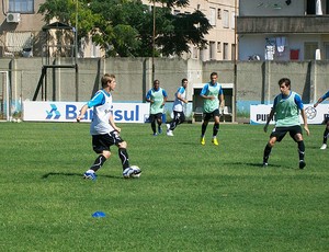 treino do Grêmio com bola 
