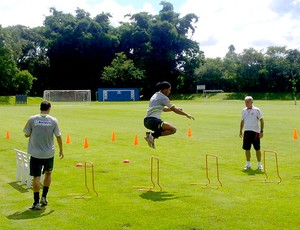 Ronaldinho Gaúcho no treino do Flamengo
