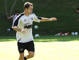 Rafael Cruz no treino do Atlético-MG (Foto: Lucas Catta Prêta / GLOBOESPORTE.COM)