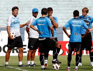 Renato Gaúcho no treino do Grêmio (Foto: Ag. Estado)
