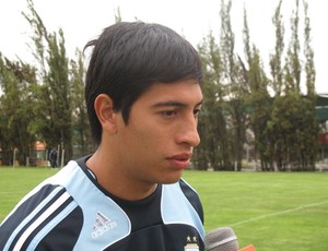 Andrada goleiro Argentina sub-20 (Foto: Márcio Iannacca / Globoesporte.com)