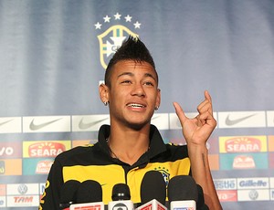 Neymar coletiva seleção sub-20 (Foto: Mowa)