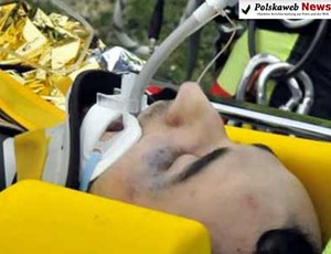 kubica acidente, resgate fórmula 1 (Foto: Polskaweb)