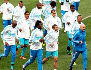 Treino Olympique de Marseille (Foto: Reuters)