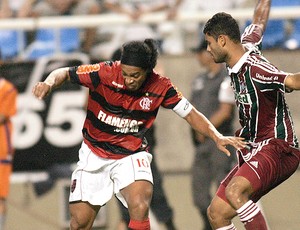 Ronaldinho Gaúcho Flamengo x Fluminense (Foto: Nina Lima / VIPCOMM)