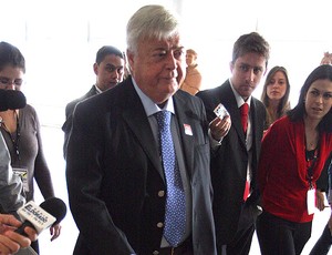 Ricardo Teixeira participa de encontro em Brasília (Foto: Gustavo Miranda / Ag. O Globo)