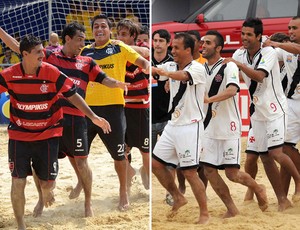 Mundialito de Futebol de Areia Flamengo x Vasco (Foto: Divulgação)