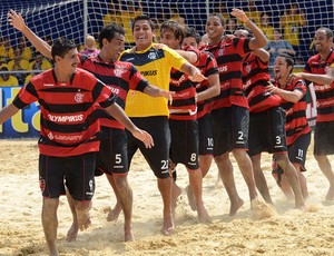 Flamengo Futebol de areia (Foto: Agência Estado)
