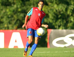 Lorran treino Flamengo (Foto: VIPCOMM)