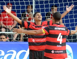 André futebol de areia Flamengo (Foto: João Pires)