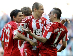 Robben Ribery gol Bayern de Munique (Foto: AFP)