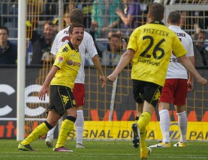 Borussia Dortmund x Freiburg goetze (Foto: AP)