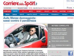 Jeremy Menez Corriere del Sport (Foto: Corriere del Sport)