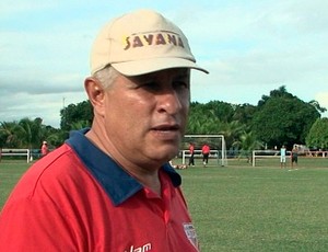 Arnaldo Lira, técnico do Bahia de Feira (Foto: Reprodução/TV Subaé)