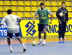 treino Seleção brasileira de Futsal (Foto: Luciano Bergamaschi / CBFS)