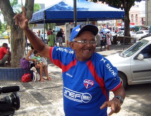 seu bia, torcerdor do bahia de feira (Foto: Bruno Wendel/Globoesporte.com)