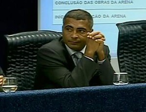Romário Deputado Federal (Foto: Reprodução SporTV)