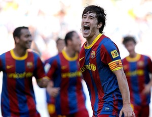 Bojan Krkic gol Barcelona (Foto: AP)