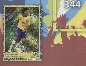 Álbum Seleção Ronaldinho (Foto: Reprodução)
