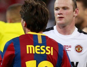 messi barcelona rooney manchester united final liga dos campeões (Foto: agência Reuters)