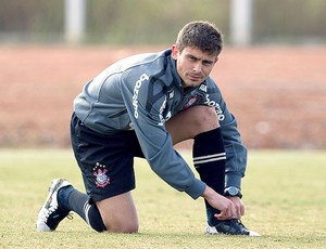 Alex no treino do Corinthians (Foto: Ag. Estado)