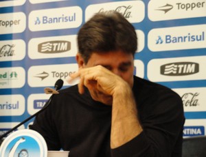 Renato Gaúcho deixa o Grêmio (Foto: Eduardo Cecconi/Globoesporte.com)